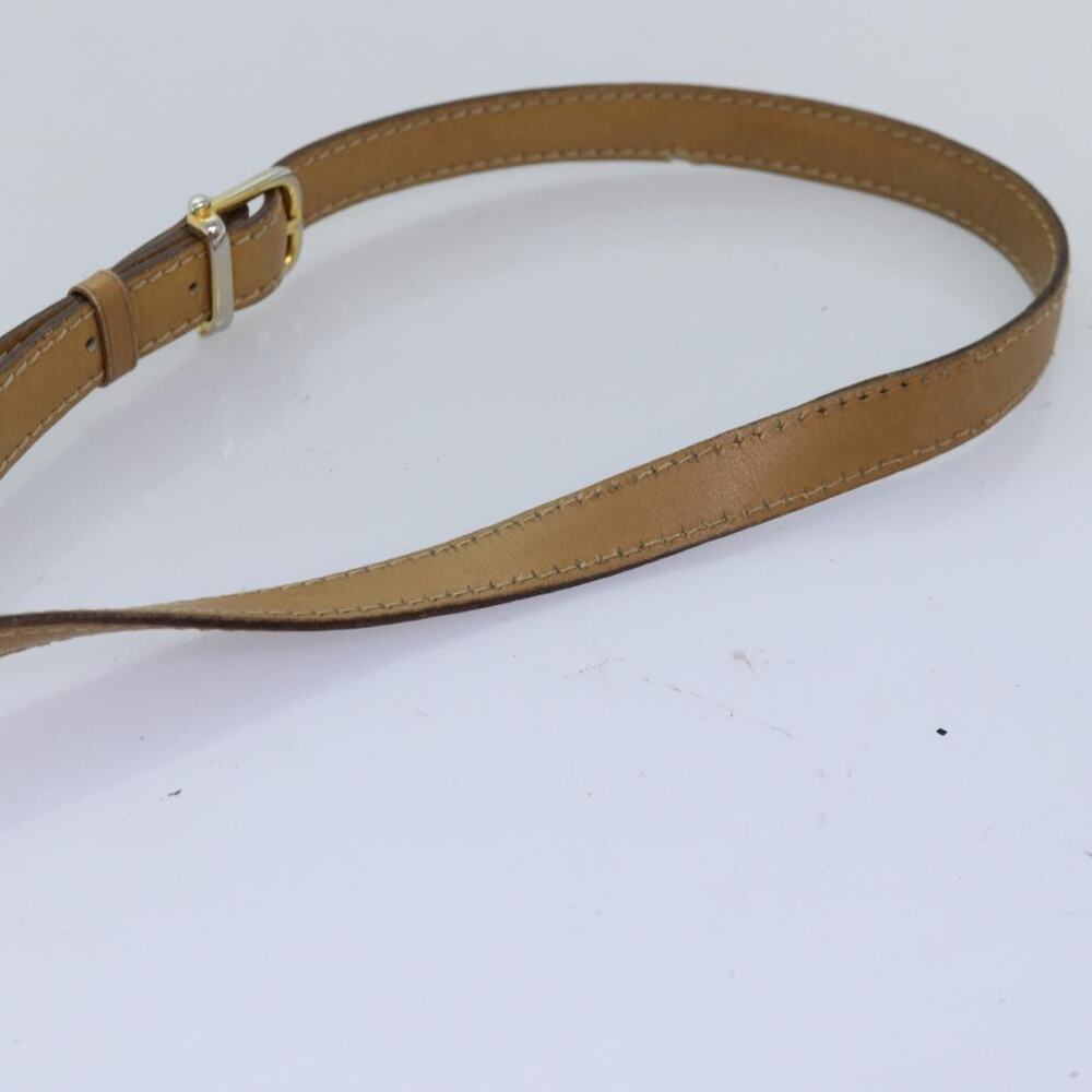 CELINE Macadam Canvas Shoulder Bag Beige - Picture 8 of 16